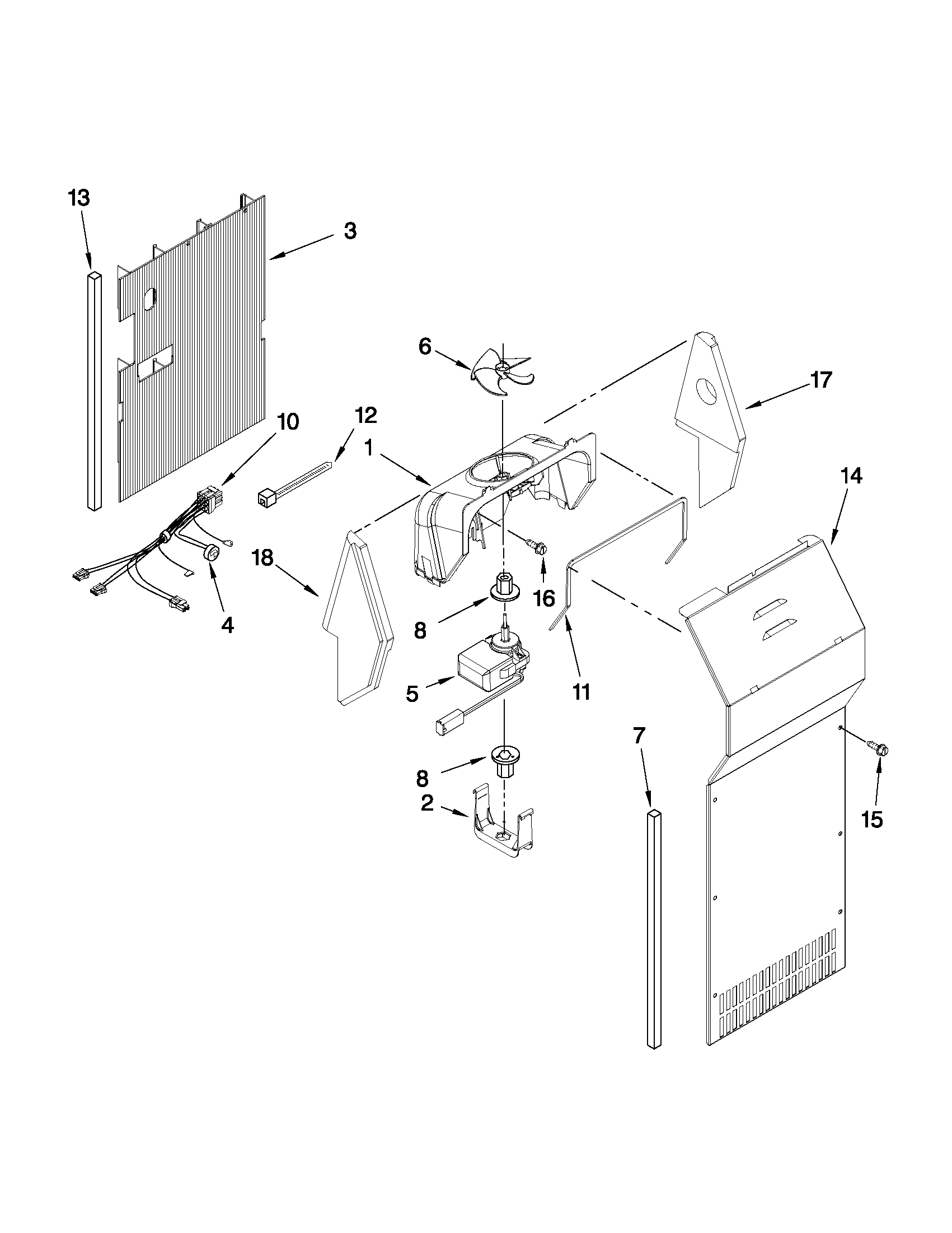 Air flow parts