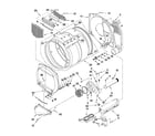 Maytag MDE17MNAGW0 bulkhead parts diagram