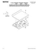 Cooktop parts