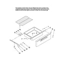 Drawer and rack parts