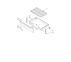 Amana AER5844VAW1 drawer & broiler parts diagram