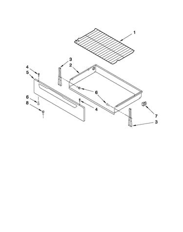 Drawer & broiler parts