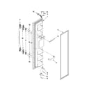 Maytag MSD2242VES03 freezer door parts diagram
