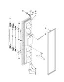 Freezer door parts