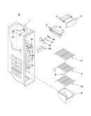 Freezer liner parts