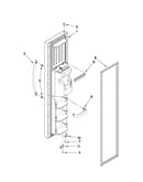 Freezer door parts