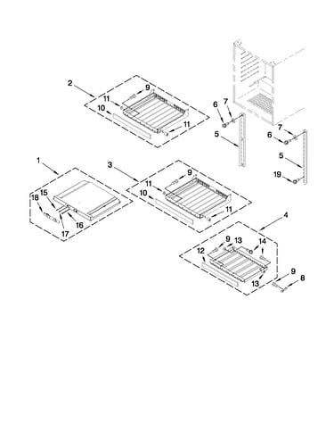 Shelf parts