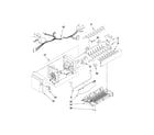 Maytag MFI2569YEW2 icemaker parts diagram