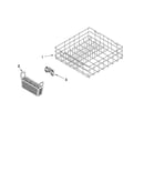 Lower rack parts