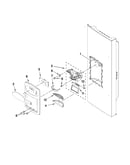 Dispenser front parts