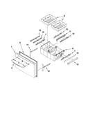 Freezer door parts