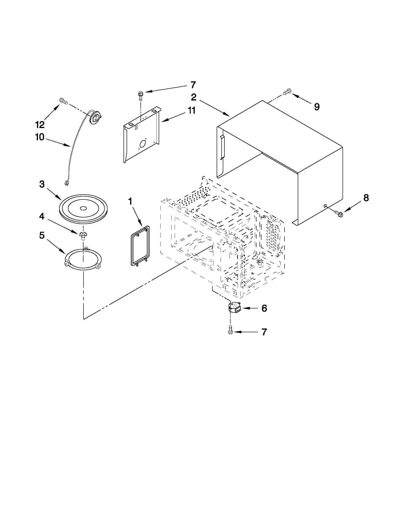Oven cavity parts