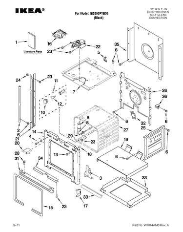 Oven parts