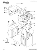 Top and cabinet parts