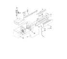 KitchenAid KBFS25EWMS6 icemaker parts diagram