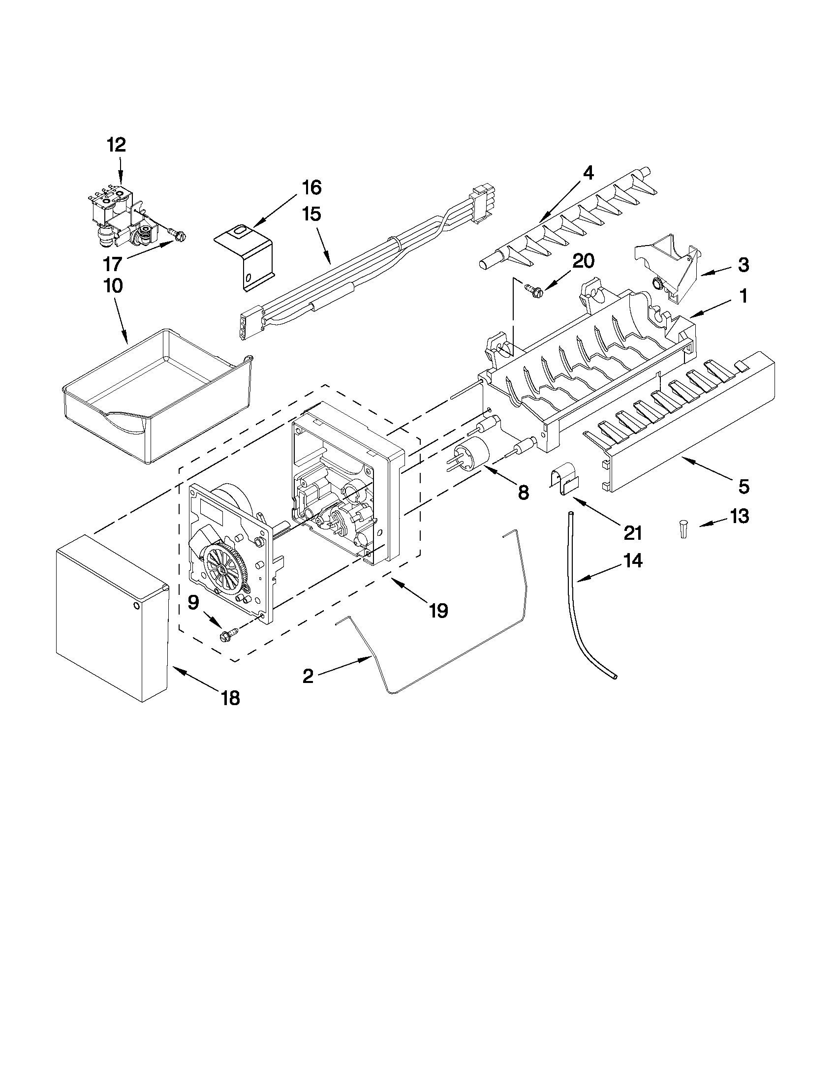 Icemaker parts