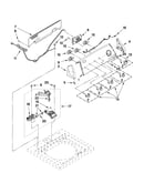 Console and water inlet parts