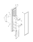 Freezer door parts