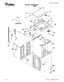 Top and cabinet parts