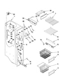 Freezer liner parts