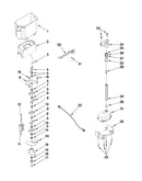 Motor and ice container parts