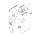 Whirlpool ED5LHAXWT02 icemaker parts diagram