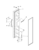 Freezer door parts