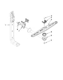 Upper wash and rinse parts