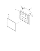 Freezer door parts