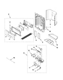 Dispenser front parts