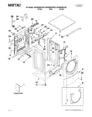 Top and cabinet parts