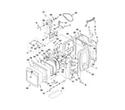 Maytag MGDB850WB0 cabinet parts diagram