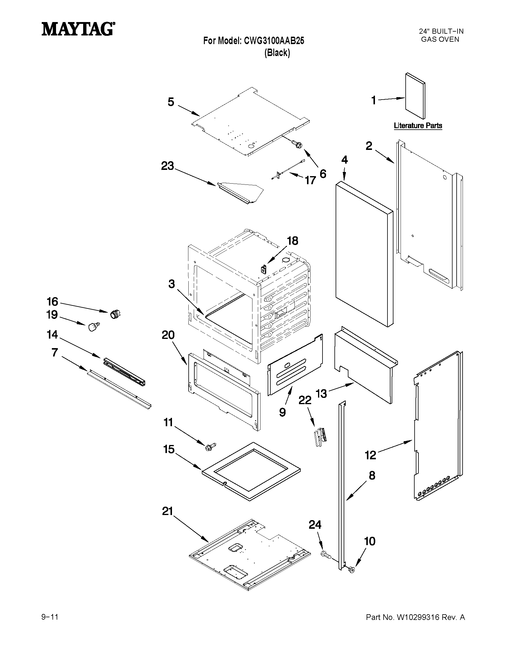 Oven parts