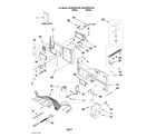 Maytag MLE20PDAYW0 control panel parts diagram