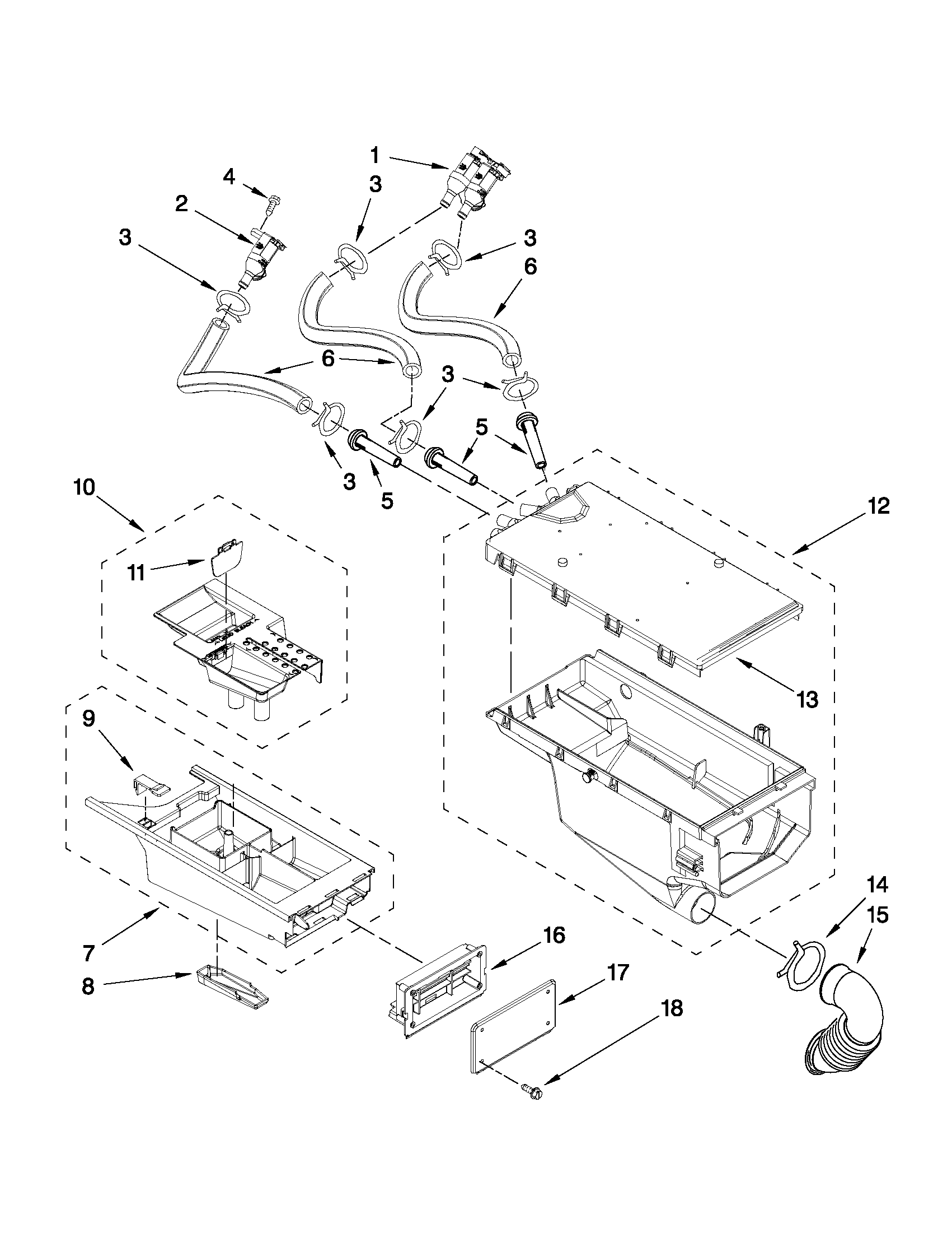 DISPENSER PARTS