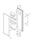 Refrigerator door parts