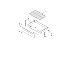 Amana AER5844VCB1 drawer and rack parts diagram