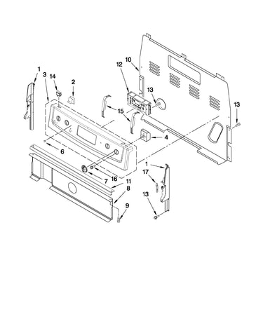 Control panel parts