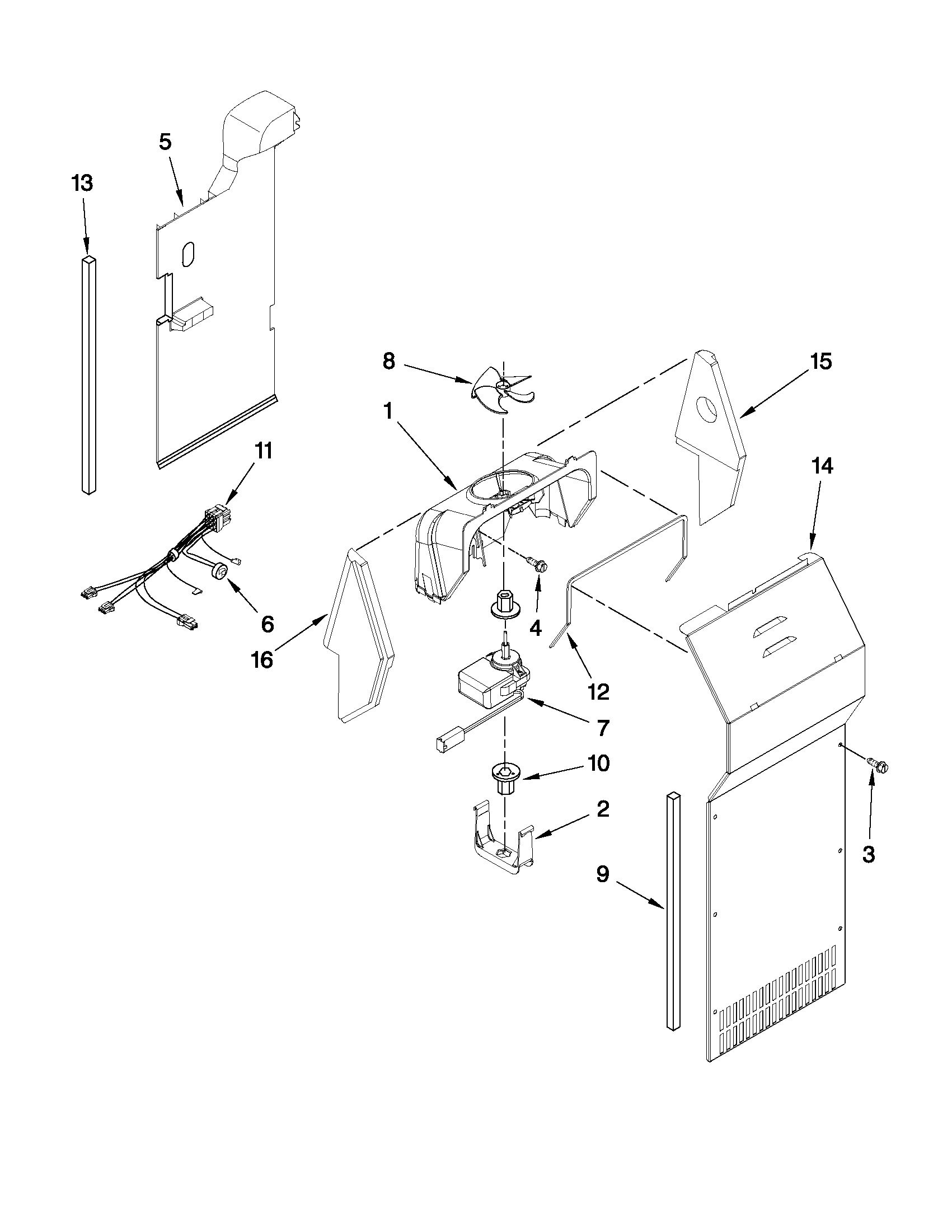 Air flow parts