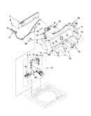Controls and water inlet parts