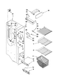 Freezer liner parts