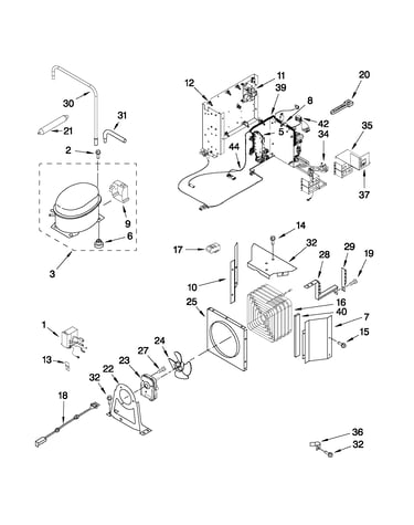 Upper unit parts