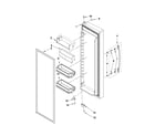Maytag MSD2559XEB03 refrigerator door parts diagram