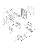 Dispenser front parts