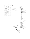 Motor and ice container parts