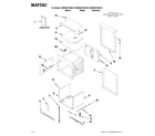 Maytag MEW6627DDS19 oven parts diagram