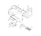 Maytag MFI2665XEW4 shelf parts diagram