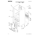 Maytag MBF1953YEW0 cabinet parts diagram