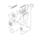 Maytag MBF1953YEW0 icemaker parts diagram