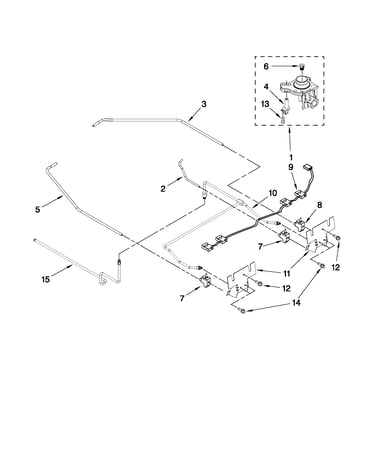 Cooktop burner parts